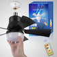 🔥sale 50%OFF-🎁2-IN-1 PORTABLE CEILING FAN & LIGHT with Remote Control