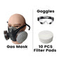 🎁 50% OFF🔥 Effective Protection - Double Filter Gas Mask with Activated Carbon