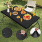 ✨ Sleek Look, Zero Creases – Reusable Spandex Table Cover for Dining & Garden