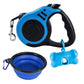 Multi-functional dog walking leash