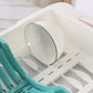 [Thickened and Widened] Multifunctional Kitchen Dish Drying Rack Retractable Drain Basket