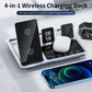 New Generation Fast Smart Touch 4 in 1 Wireless Charger for iPhone, Apple Watch and AirPods