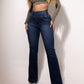 👖49% OFF NOW!💃 Women‘s Stretch Flare Jeans – High Waist, Body-Hugging Fit & Retro Style ✨