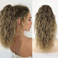 💇‍♀️ 49% OFF NOW! ✨ Curly Wavy Hair Extension with Ponytail – Frizz Control, Natural Look & Clip-In Design 💜