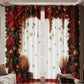🎅Xmas Sales - 49% OFF🎄Christmas Window Curtains 2-Piece Set for Home Decor