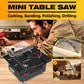 💥Super low price⏰Multifunctional Mini Precision Table Saw
