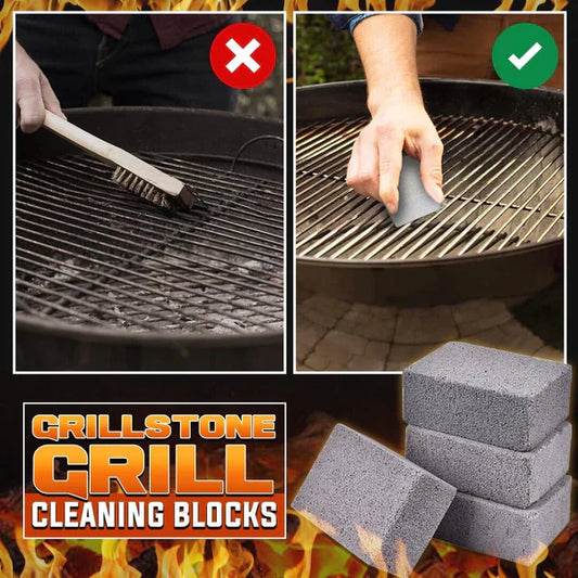 Natural Pumice Grill Griddle Cleaning Block-Small