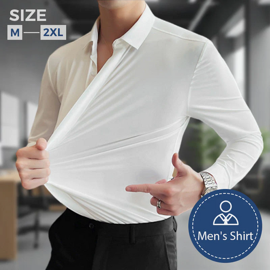 💎 50% OFF! 💎 2026 New Arrivals – Men's Wrinkle-Free Button-Down Shirt – Breathable, Easy-Care & Office-to-Evening Ready 👔