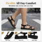 Limited Time Offer ⏰✨Women's Round Toe Flat Breathable Sandals