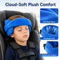 📢📢50% OFF !! ⏰Kids Car Sleeping Head Support Band – Adjustable Toddler Sleep Headrest Pillow, Anti-Droop Child Head Stabilizer for Car Seats, Prevent Neck Soreness During Road Trips