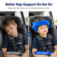📢📢50% OFF !! ⏰Kids Car Sleeping Head Support Band – Adjustable Toddler Sleep Headrest Pillow, Anti-Droop Child Head Stabilizer for Car Seats, Prevent Neck Soreness During Road Trips