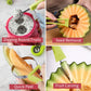 3-in-1 Stainless Steel Fruit Carving Knife