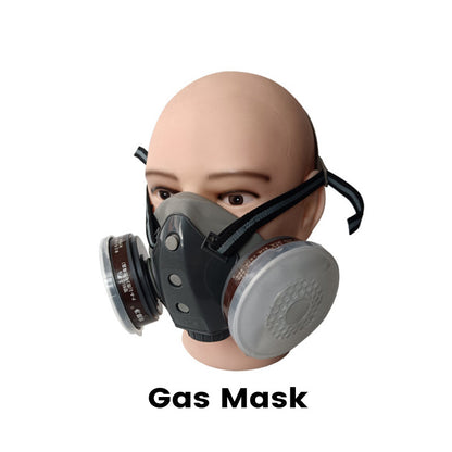 🎁 50% OFF🔥 Effective Protection - Double Filter Gas Mask with Activated Carbon