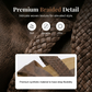 🏖️2026 Summer New Arrive✨Women's Criss-Cross Woven Strap Wedge Sandals – Comfortable, Stylish & Perfect for Summer Days ☀️