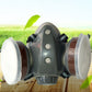 🎁 50% OFF🔥 Effective Protection - Double Filter Gas Mask with Activated Carbon