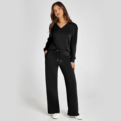 ☁️49% OFF!👍Women's 2 Piece Sets Outfits Casual Long Sleeve Sweatsuits Sets