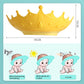 📢 LIMITED TIME 50% OFF! ⏰ Kids' Ear Protective Cap – Waterproof Shower Hat, Adjustable & Cartoon Crown Design ✨