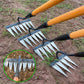 🌹Limited Time Half Price - 4/5/6/7 Tooth Carbon Steel Garden Hand Rake