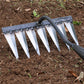 🌹Limited Time Half Price - 4/5/6/7 Tooth Carbon Steel Garden Hand Rake