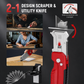 🔪✨2-in-1 Foldable Utility Knife & Scraper Portable Razor Scraper for Sticker Glue Paint Glass Tile Cleaning