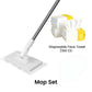 🧹Now only 50% off!💥Disposable Dust Mop with 4 Reusable Cloths