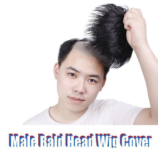 Male Bald Head Wig Cover