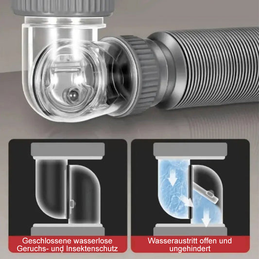 Universal Rotation of Anti-Odor Anti-Clogging Sewer Pipes