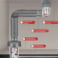 Universal Rotation of Anti-Odor Anti-Clogging Sewer Pipes