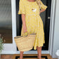 🏖️2026 Summer Hot Sale 50% OFF💃Round Neck Polka Dot Print Midi Dress