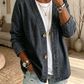 ✨ Women's Classic Button Front Denim Jacket – V-Neck, Breathable Fabric & Relaxed Fit 💙