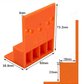 ⏳Time-Limited Special⏰Wardrobe Cabinet Side Filler Panel Installation Locator and Stepped Positioning Plate for Precise Hole Alignment