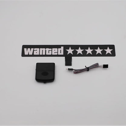 WANTED USB Electric Sticker