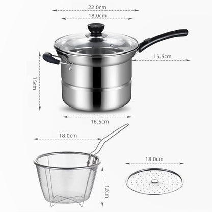 🫕 Half Price for a Limited Time - Multi-Purpose Stainless Steel Crock Pot🔥