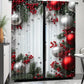 🎅Xmas Sales - 49% OFF🎄Christmas Window Curtains 2-Piece Set for Home Decor