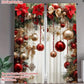 🎅Xmas Sales - 49% OFF🎄Christmas Window Curtains 2-Piece Set for Home Decor