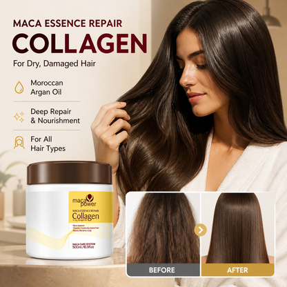 💇‍♀️ LIMITED‑TIME 50% OFF! 🍯 Collagen & Argan Oil Deep Repair Hair Mask – Keratin Moisture Treatment for Dry Damaged Hair ✨