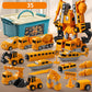 🎁 Hot Sale 50% OFF🔥Magnetic Transform Engineering Car Assembled Toys