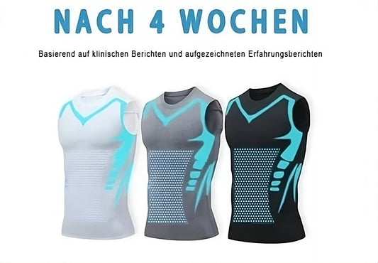 🔥 50% OFF NOW! 💪 Ionic Shaping Vest – Compression & Cooling – Body Contouring & Sleeveless – Invisible Under Clothes 🕶️
