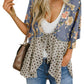 📢📢Big Sale Now On!⏰🌸Women's Floral Kimono Ruffle Sleeve Tie Cardigans Flowy Boho Loose Cover Ups