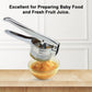 📢📢49%  OFF !! ⏰AEX Multifunctional Stainless Steel Potato, Juice & Food Press