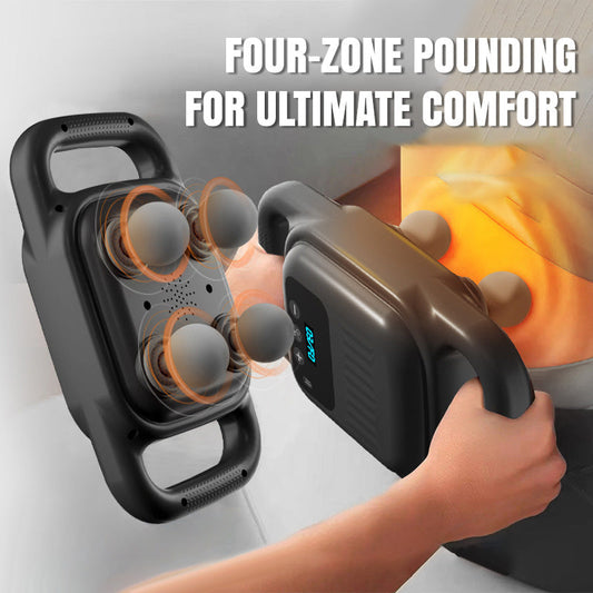😍Enjoy half price-4 Head Fascia Gun Massager