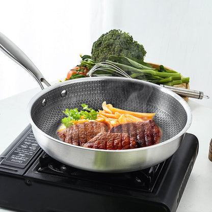 🎁Hot Sal 🍳Stainless Steel Non-Stick Pan