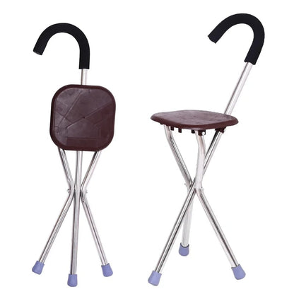 💯Limited Time Half Price-2025 New Style Design Cane Stool for Seniors