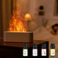 Humidifier Diffuser with Simulated Colorful Flame