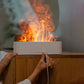 Humidifier Diffuser with Simulated Colorful Flame