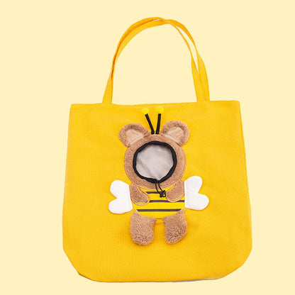 🔥Hot Sale - 50% OFF🐝Cute Bee-Shaped Cat Carrier Bag