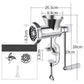 🍖Limited Time Half Price-Home Hand Crank Meat Grinder and Sausage Stuffer 💯