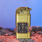 🎅Winter Limited💖Windproof Lighter Vintage Watch Bezel Jet Flame Torch