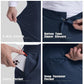 ?Jusqu'à 49 % de réduction?Pantalon décontracté extensible coupe slim pour homme