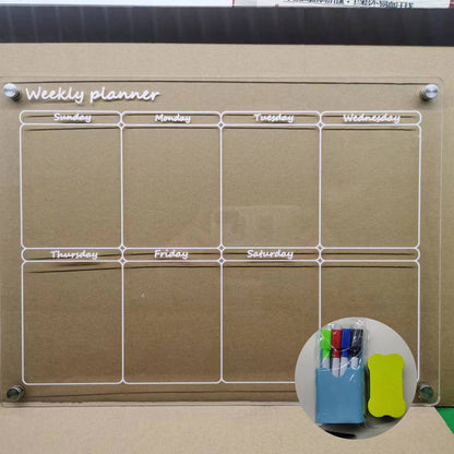 💥Limited time 50% off🔥Magnetic Schedule Planner For Fridge【Permanently Reusable】